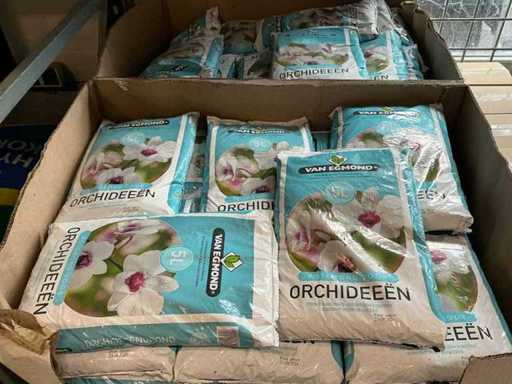 Terreau de rempotage Van Egmond pour orchidées de 5L par sac (200x)