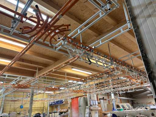 Sistema di nizzo SCHWARZ per stanze di verniciatura