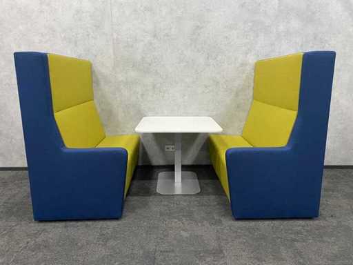 Acoustic train setup blue-green