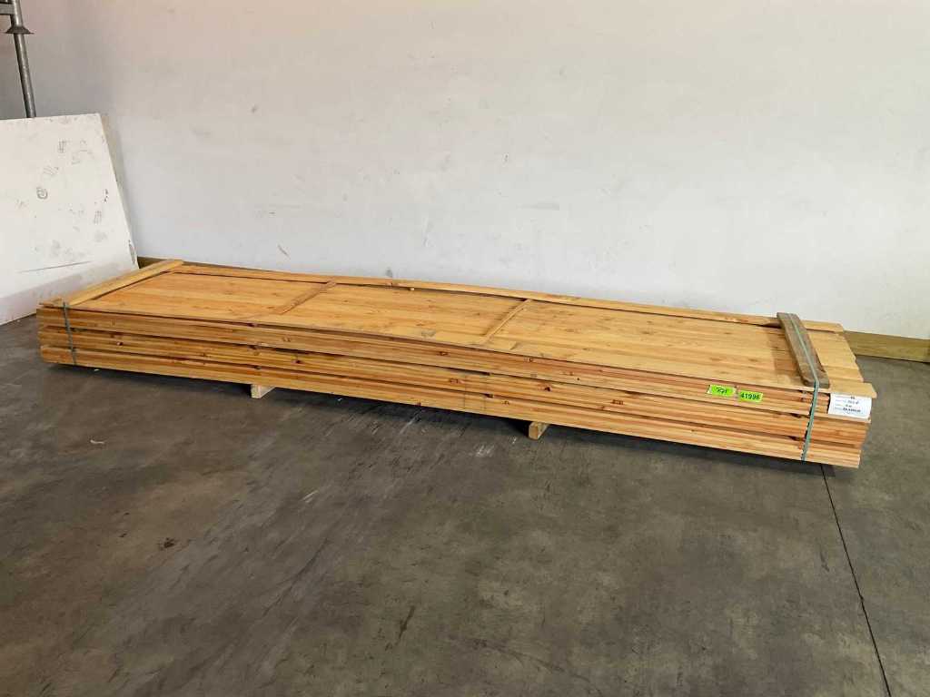 Douglas fir shelf 400x12x1.7 cm (32x)