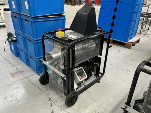 Machine de découpe DTCpro pour la récolte des fleurs et des plantes