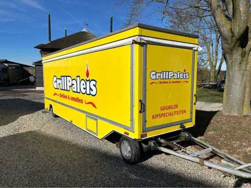 1998 de vries JV 3500 Markaliner verkoopwagen Aanhangwagen