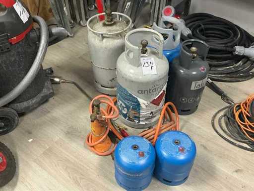 Brûleur à gaz Carvi et feutre pour toiture