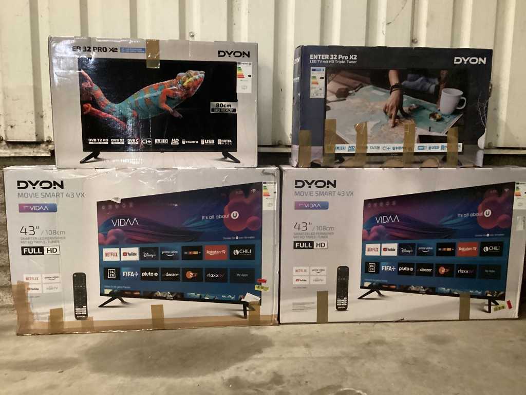 Dyon - Television (4x)