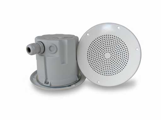Haut-parleur intégré BF-560T 70/100V enceinte de plafond blanc