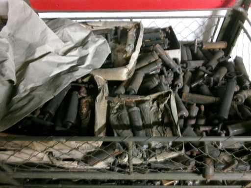 Partij vetpistolen, gebruikt 