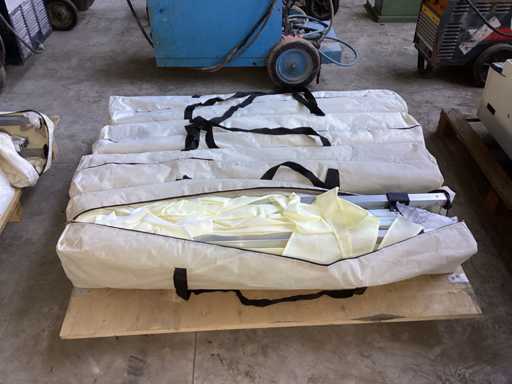 Aluminium pop-up gazebo (4x)