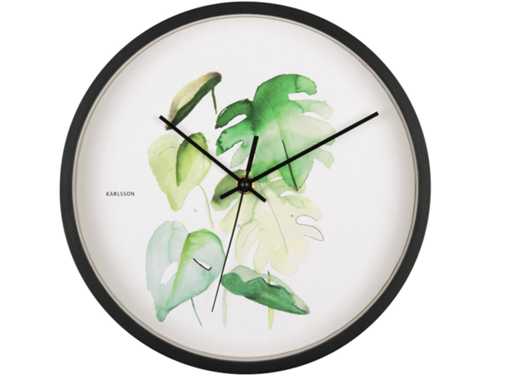 Karlsson - Monstera botanique - Horloge murale (20x)