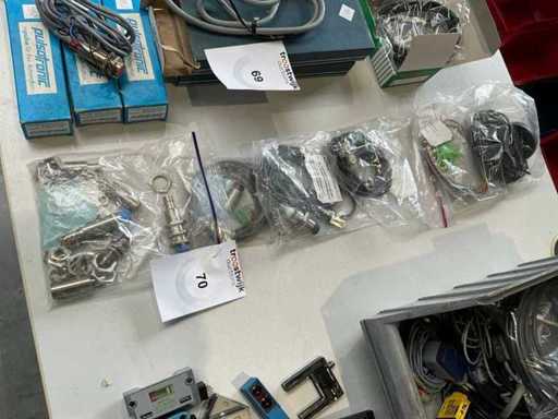 Batch of various inductive sensors