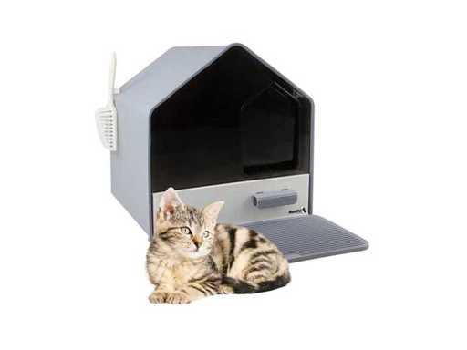 MaxxPet 22351 Cat Litter Box - Incl. drawer and mat 46x41x46cm