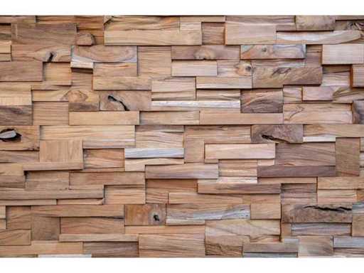 Pannello da parete in legno Bali (5 volte)
