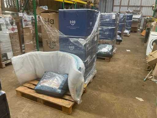 Happybed Paletten-Bettzeug