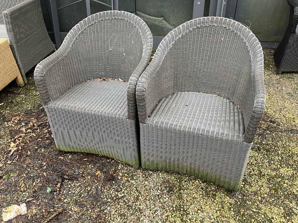 Borek Children's armchair Garden chair (2x)