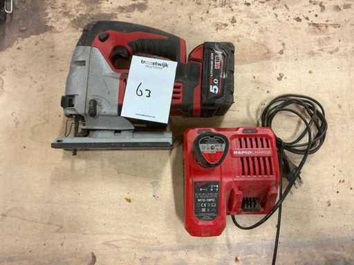 2009 Milwaukee HD 18 JS Accu Decoupeerzaag