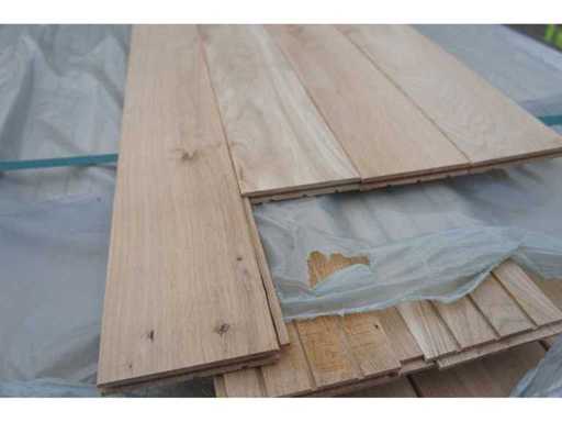 34,97 m² Massief eiken parket 15mm