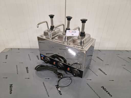 Maxima - saus dispenser 3x2 liter - verwarmd