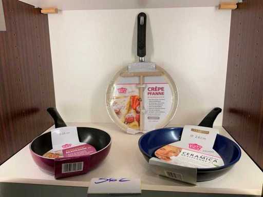 GSW Various pans (8x)