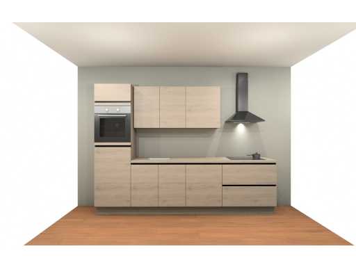 Nobilia - Decor eiken San Remo - Keukenopstelling