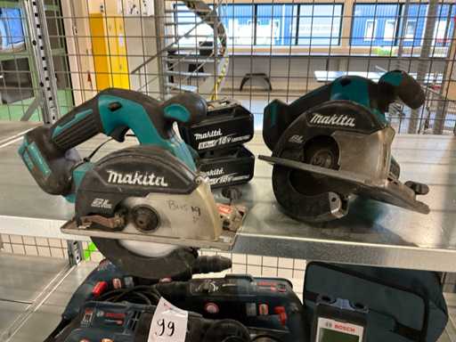 Makita DCS551 Circular Saw Machine (2x)