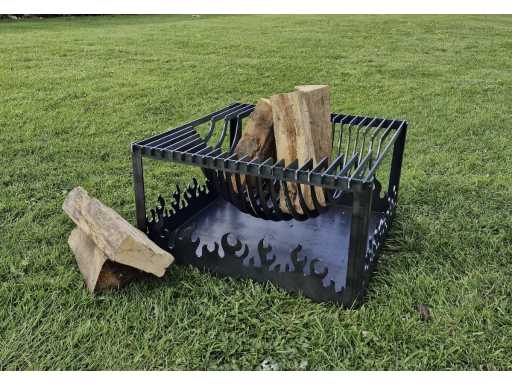 Halve vuurbol Vuurkorf handmade cortenstaal