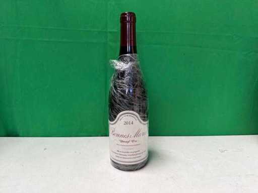 Bonnes-Mares Grand Cru 2014 de la Domaine Gérard Peirazeau din Morey-Saint-Denis, Burgundia. Clasificarea Grand Cru. Vin roșu