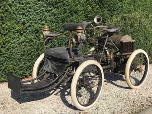 1899 Phébus Unique Quadricycle Oldtimer!