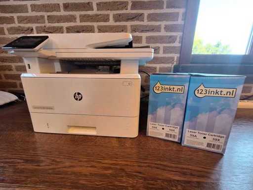 HP laserjetpro MFP M428 Printer with ink cartridges