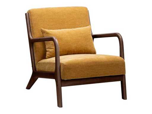 fonQ – Wise Armchair – Walnuss – Fennelseed – Sessel