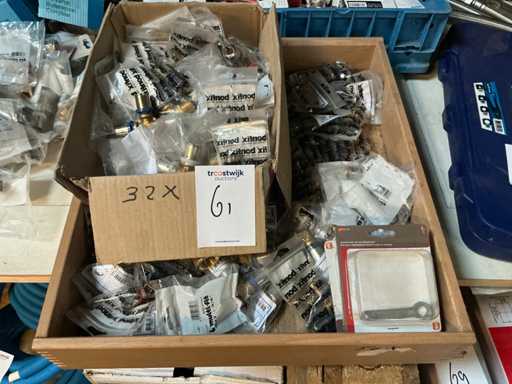 Divers accouplements à sertir, par ex. Bonfix