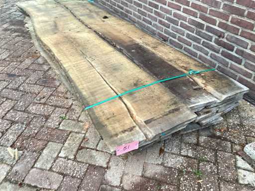 Ash - KD Oven-dried 3130x1140 x300 mm - Bowl part (12x)