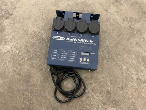 Showtec MultiSwitch 4-channel switch pack