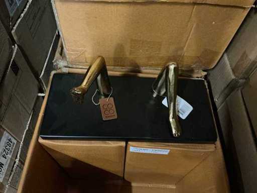 Lot Coco Maison Wall Rack Feet 35cm gold (27x)