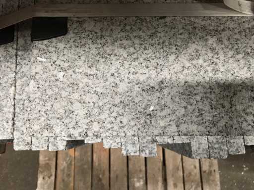 granieten tegels ca. 9 m2