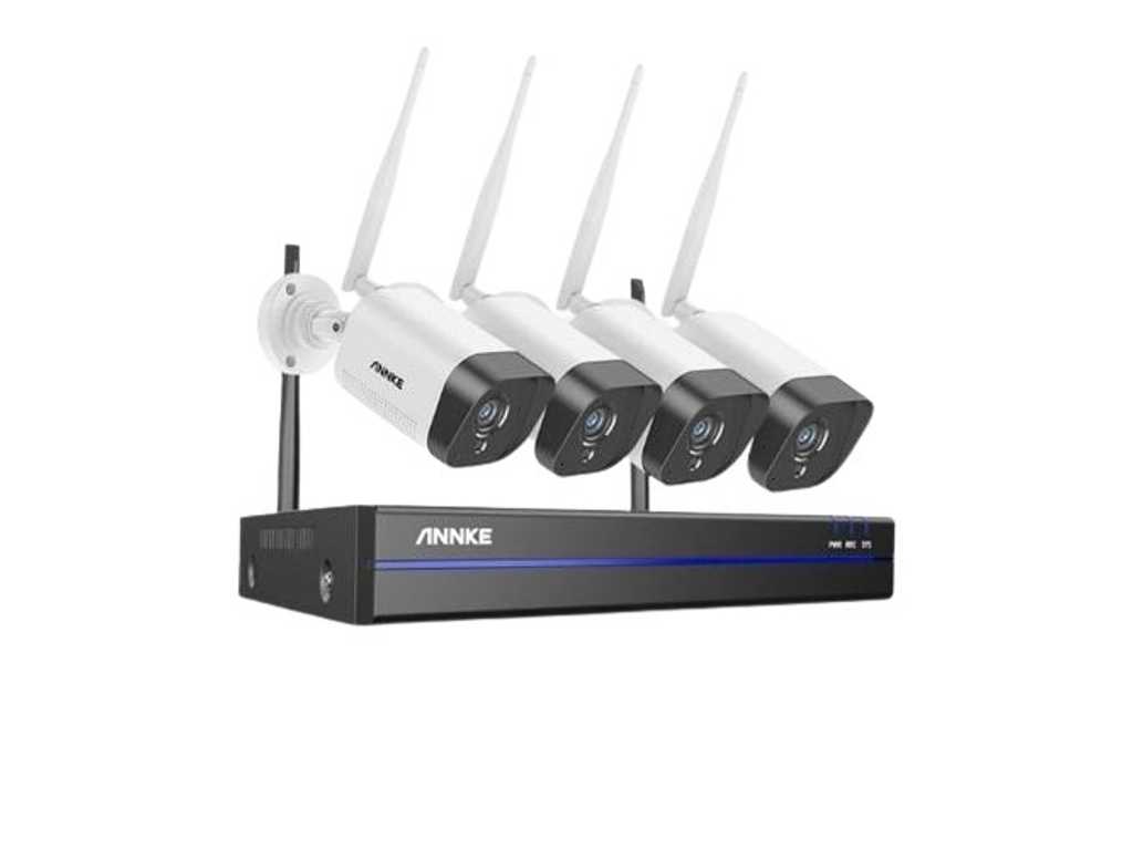 Annke N48WHR / V2 Wifi NVR en 3MP wifi camera kit Beveiligingscamera