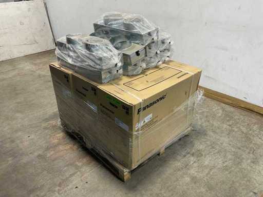 Palet Panasonic mix - unitate exterioară și set RT-plenum 2xØ200