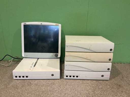 GE Medical Systems D19KT Monitor USE 1921A including  5 Modul