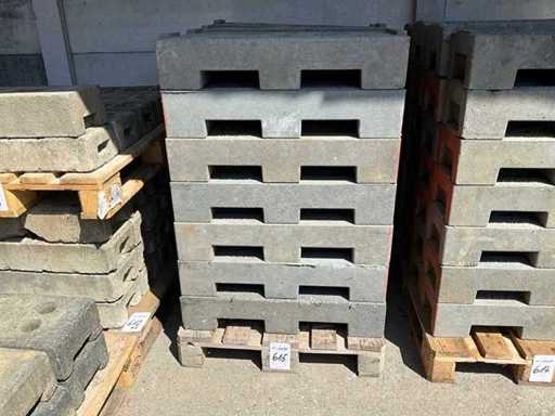 Heras Lot Construction Fence Base on Pallet