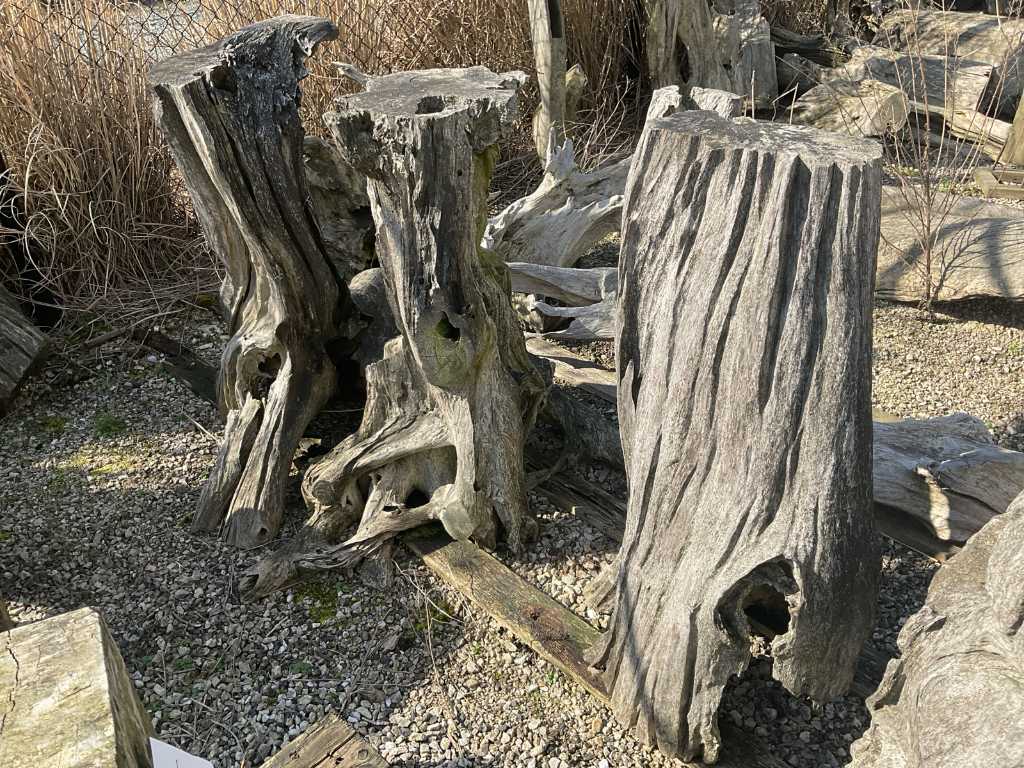 Sempre Wood carvings 'tree stumps'