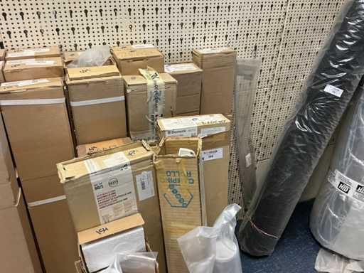 Tissu noir et écran combi (14x)