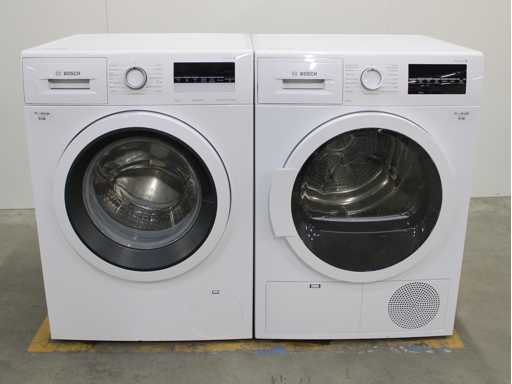 Série Bosch|4 Machine à laver AquaStop EcoSilence Drive & Série Bosch|6 sèche-linge