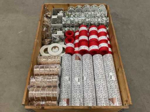 Charge des Verpackungsmaterials