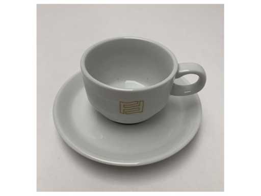Set di tazze e piattini in porcellana premium Ferretti? Stoviglie resistenti di qualità marina di Tognana - 65551