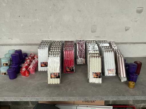 Mix kavel diverse kaarsen