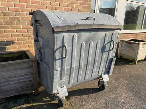 Conteneur roulé de 1100 L