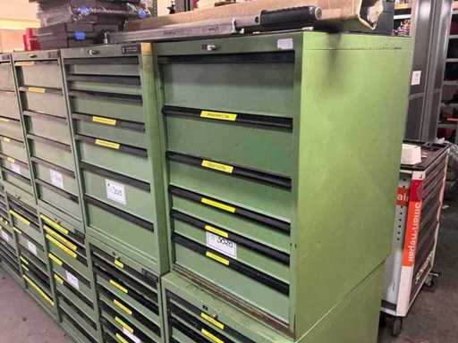 Armoire à outils HAHN+KOLB avec contenu