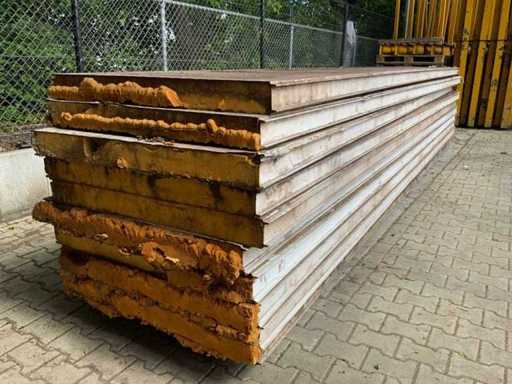 Isolierplattenmischung 5720x1000x100mm (10x)