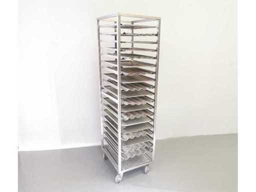 PROFFIL - Acciaio - Carrello in acciaio inox