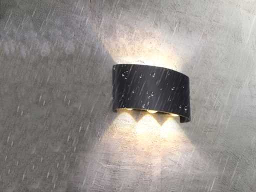 6W LED Wandlamp zes licht waterdicht(16x)