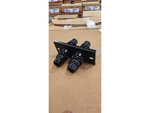 300x Lander Automotive Plate Bulkhead NW16 – für Kühlmittel