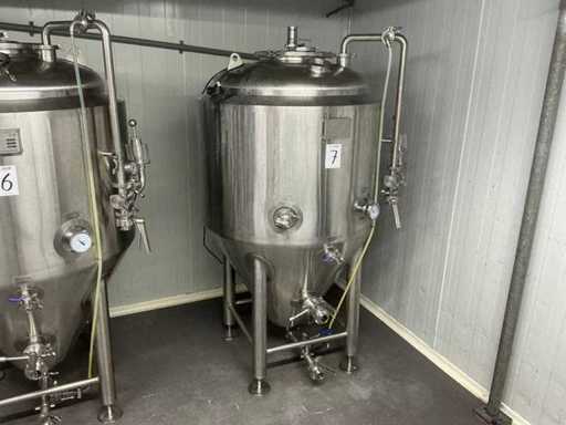2021 Tiantai Fermentation kettle 500liter double walled